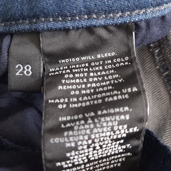 J. BRAND Super Skinny Serpentine Medium - Dark Wash Denim Women's Jeans, SZ 28 - Picture 14 of 16